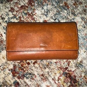 Bifold fossil wallet (leather)